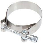 Heavy Duty T-Bolt Hose Clamp, Stainless Steel W2, Silicone Pipe Clips T Bolt