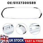 For Mini Cooper F55 F56 F57 2014- 2021 Front Bumper Grille Surround Trim Chrome