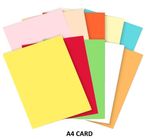 500 SHEETS A4 COLOURED CARD ~ 160GSM PRINTER COPIER CRAFT REAM - SELECT A COLOUR