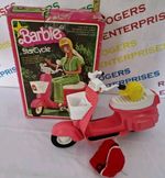 Barbie StarCycle – Vintage Pink Scooter Mattel Boxed 1978 With Helmet