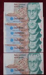 1x 1999 £10 Central Bank of Ireland P-76b