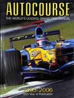 AUTOCOURSE 2005-2006 ~ Motor Sport Racing Grand Prix F1 Rally Annual ~ HB DJ