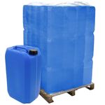 27 X 15L LITRE PLASTIC WATER CONTAINER CARRIER  DRUM JERRYCAN JERRICAN USED!