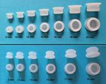 Pair of Salt and Pepper Pot  Replacement Silicone Stoppers - Various Sizes