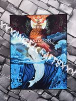 LARGE SEW ON PRINTED JACKET BACK PATCH ~ 11 x 14.5 INCHES ~ MASTODON
