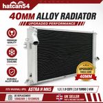 40mm ALLOY RADIATOR RAD FIT VAUXHALL OPEL ASTRA H MK5 1.3 1.9 CDTI 2.0 TURBO VXR