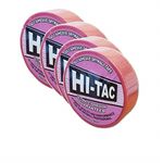 4 PINK SCRIM - Hi Tac Ultimate Adhesive Fibreglass Tape 50mm x 90m Vat Invoice