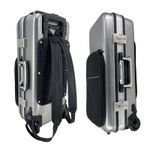 Durable Carbon Fiber Alto Saxophone Case-with Wheels,Backpack Straps (Sliver)