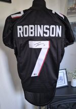 Bijan Robinson Atlanta Falcons Signed Custom Jersey Beckett COA Authenticated 