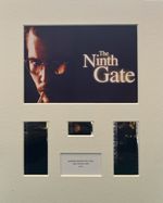 THE NINTH GATE. 35mm Film Cell Mounted Display