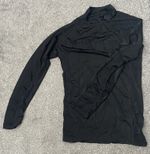 Northern Diver Black Rash Vest Long Sleeve Size Large