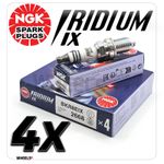 Genuine NGK BKR8EIX Iridium Spark Plug 2668 x4 UK stock