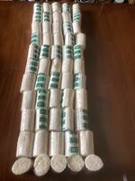 White Wool Mix Latch Hook Rug Yarn Moth Proofed. #1