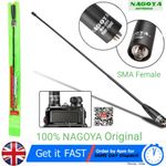 GENUINE SMA Female Antenna Nagoya NA-771 dual band high gain handheld Radio 39cm