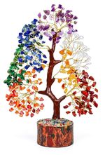 7 Chakra Crystal Tree of Life Healing Crystal Birthday Gift Home Decor christmas