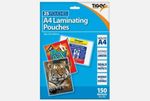 Tiger A4 laminating pouches 150 microns 2 pack of 25