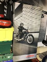 Yamaha YBR125 Custom Genuine Yamaha Main Dealer Sales Banner Showroom
