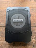 Alpine PWE-V80 - Active 8" Compact Powered Underseat Subwoofer 160W