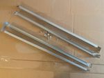 Pack Of 4 IKEA 123833 Drawer Support 440mm MALM / SUNDVIK Rail & 8 Screws 105344