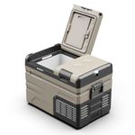 Car Fridge/Freezer 35L Dual Zone/Door Compressor 12/24V Electric Cooler Box APP