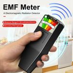 K2 Electromagnetic Field Radiation Tester EMF Reader Detector  Black and white