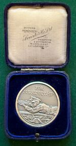 Antique National Rifle Association Country Life Trophy Medal Clifton College