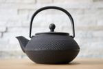 Japanese Cast Iron Teapot Tetsubin | Handcrafted Enamel Interior No-Spill Spout
