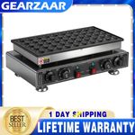 Nonstick Electric Dutch Pancake Maker 50pcs Mini Baker Machine- Iron Baker 1800w