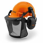STIHL FUNCTION BASIC SAFETY HELMET SET WITH EAR MUFF & VISOR - 00008880810