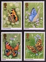 GB 1981 Butterflies set SG 1151-1154 MNH mint *COMBINED POSTAGE*