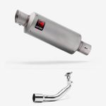 Lextek Stainless Steel GP1 Matt 240mm Exhaust System for Lexmoto Milano 125 NEW