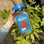 CADBURY'S CHOCOLATE ROSES VINTAGE  2lb GLASS JAR