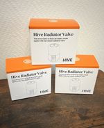 Hive Smart Heating Thermostatic Radiator Valve Set of 3 White TRV