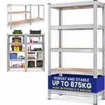 5 Tier Heavy Duty Racking Shelf Garage Shelving Storage Shelves Unit 180x90x40cm