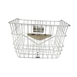 Bike Front Basket Stainless Steel Cycling Accessories Durability Sturdy Easy to