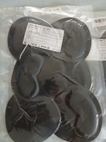 4 Sets Of 3 Pairs Removable Bra Pads, Black M. Brand New In Packets