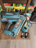Makita GN900 Cordless Gas Nail Gun – Fully Serviced – 2 Batteries & Charger