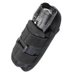 Tactical Flashlight Pouch Holster, Rotatable Holder Belt Clip Tactical Torch Car