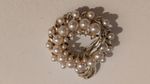 Vintage Women's Pearl Wreath Brooch