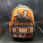 Loungefly Halloween Mini Backpack Michael Myers & House Design
