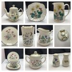 Prinknash Pottery Florabunda  Teapots/ Plates / Bowls etc  - Choice of Pieces