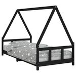 Kids Bed Frame Bedstead Wooden Bed Base Children's Bed Solid Wood Pine vidaXL