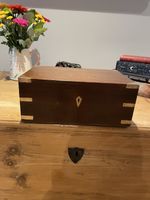 Antique Victorian wooden Box with secret compartment ￼