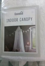 INDOOR CANOPY TENT DEN DUNELM WHITE BNIB COSY SPACE