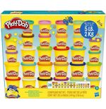 Play-Doh Big Pack of Colours Modelling Compound 28 Tubs Multicolour 2.49kg
