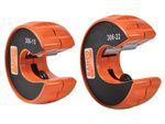 Bahco 306-PACK 2 Piece Tube Cutter Pipe Slice Twin Pack 15 & 22mm