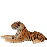 Large Plush Tiger Soft Toy Animal Realistic Striped Collectable Preloved Item 