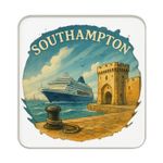 Southampton, England UK Fridge Magnet: Cute Handmade Travel Souvenir Gift