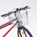 Bike Basket Large Capacity Stainless Steel Heavy Duty Container Bike Accessories