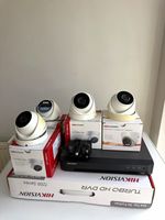 Hikvision DS-7204HUHI-K1 4 x 5mp Camera Bundle System 